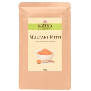 Sattva Multani Mitti косметическая глина для лица 100г