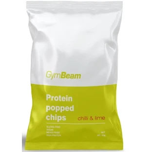 Протеїнові чіпси GymBeam, чилі та лайм, 40г