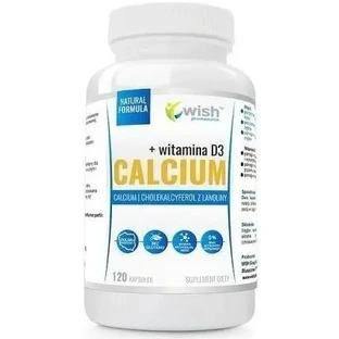 Wish Calcium 1000 мг+витамин D3 120 капсул