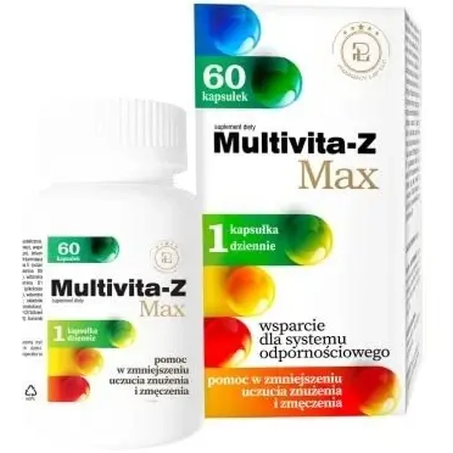 Multivita-Z Max 60 капсул: ціни та характеристики