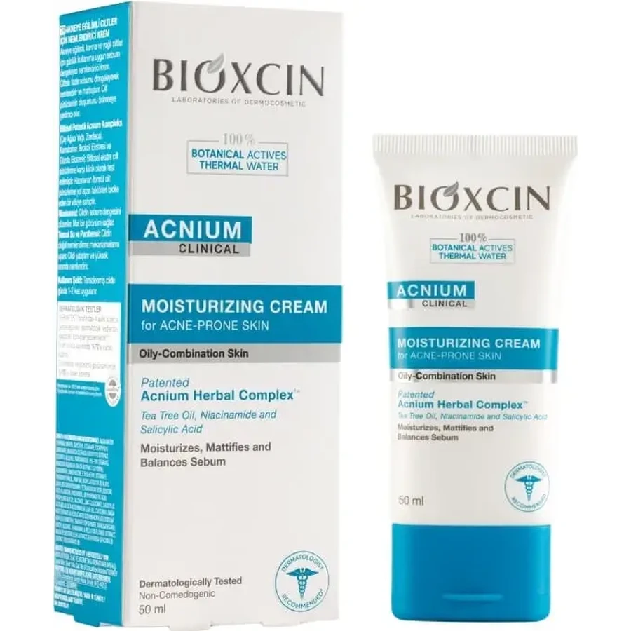 Bioxcin Acnium Sebum Balancing Moisturising Cream 50 ml: цены и характеристики