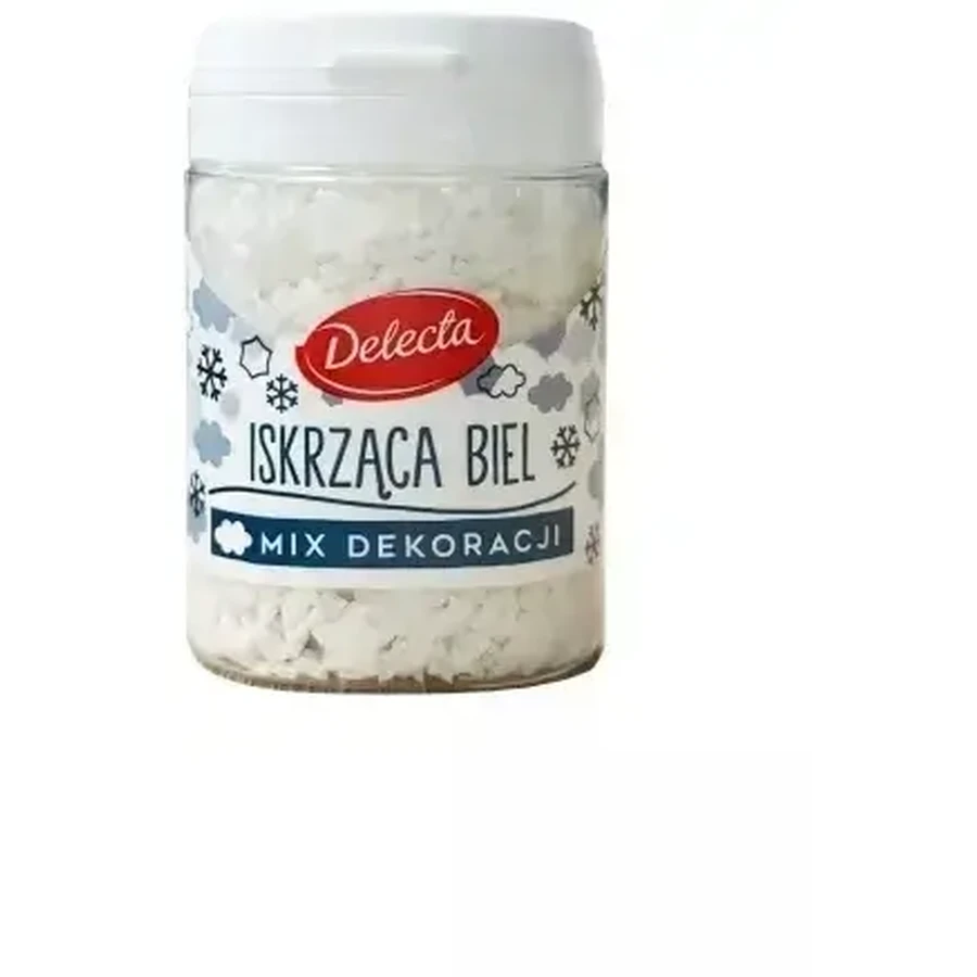 Delecta Decorations Sparkling White 55 г: цены и характеристики