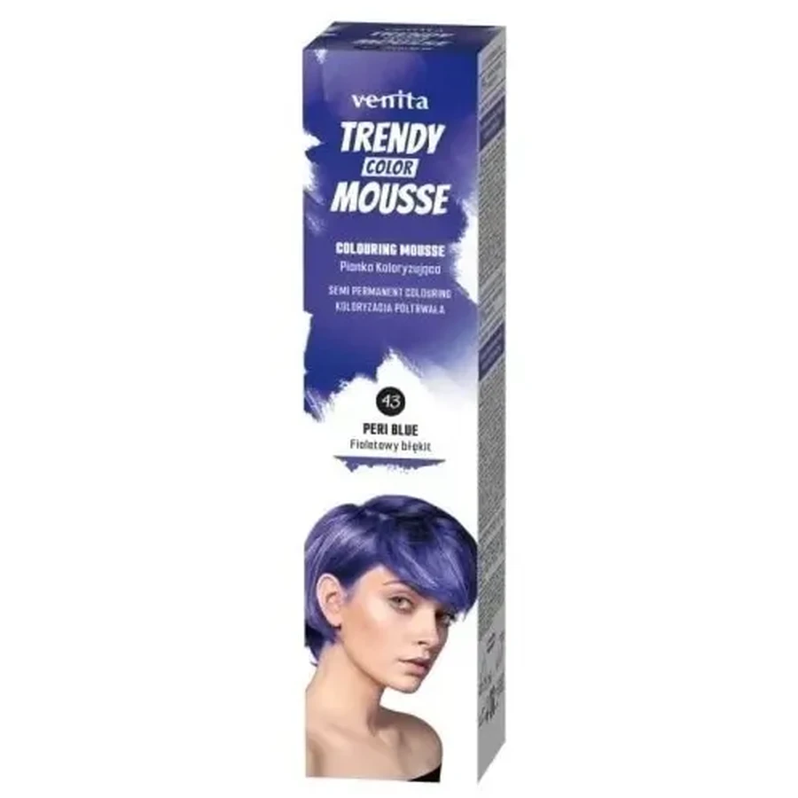 VENITA TRENDY COLOR Пена 43 Фиолетово-синий 75 мл: цены и характеристики