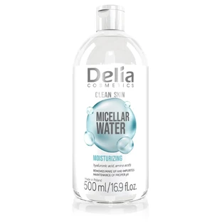 Зволожуючий міцелярний лосьйон для чистої шкіри DELIA 500 мл