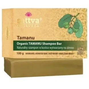 Sattva Органічний шампунь з кубиками таману 100 г
