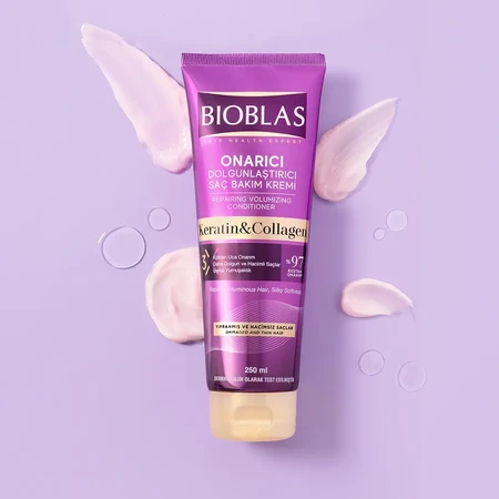 Bioblas – Колаген-кератиновий кондиціонер для тонкого та пошкодженого волосся 250 мл: ціни та характеристики