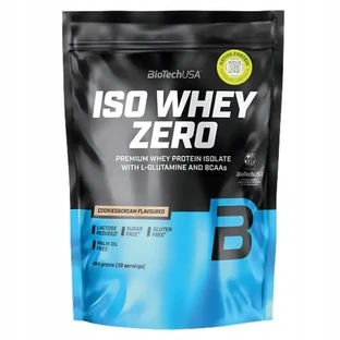 BioTech USA Iso Whey Zero Cookies Cream ароматизований протеїновий крем ...