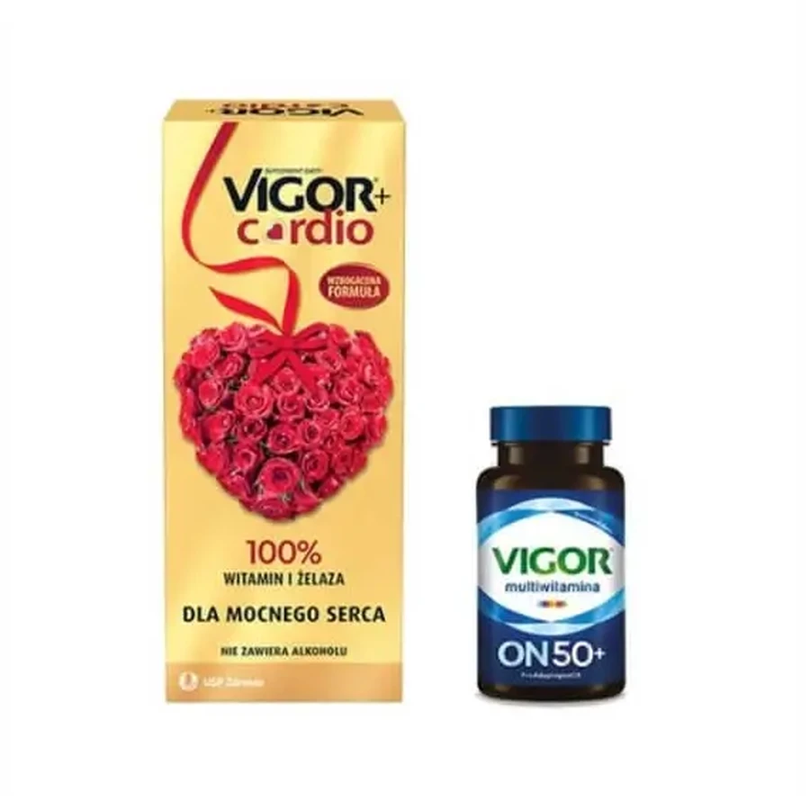 VIGOR+ CARDIO 1000 мл + добавка VIGOR ON 50+ ...: ціни та характеристики