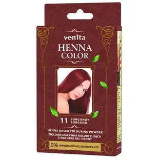 VENITA HENNA COLOR Травяной кондиционер для окрашивания 11 Бургунд ...