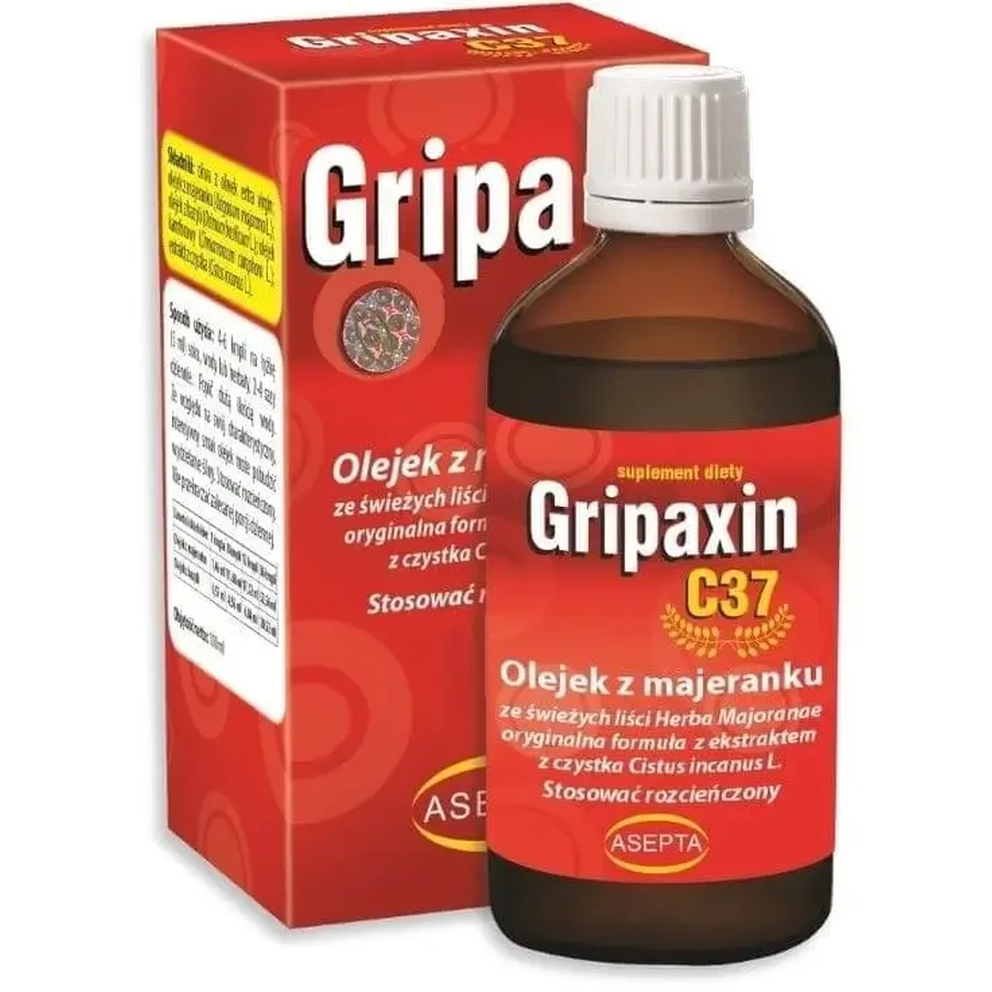 Asepta Gripaxin C37 краплі 30 мл: ціни та характеристики