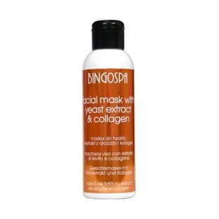 Маска для лица BINGOSPA экстракт дрожжей и коллаген 150 г