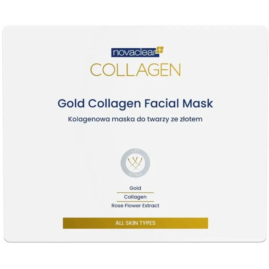 Novaclear Collagen Gold Коллагеновая маска для лица ...: цены и характеристики