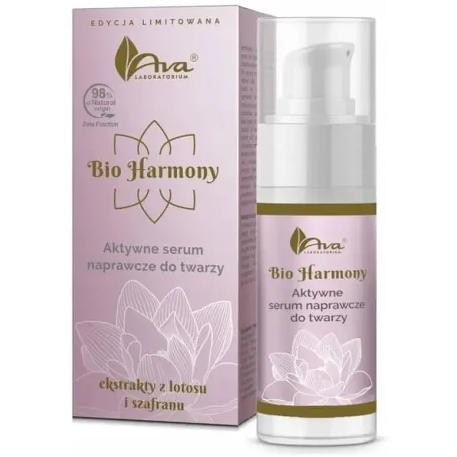 AVA BIO HARMONY Активна відновлююча сироватка для обличчя 30 мл: ціни та характеристики