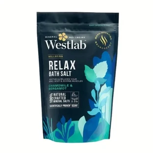 Сіль для ванн Westlab Relax з ромашкою та бергамотом 1 кг