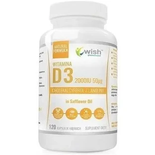 Wish Витамин D3 2000IU 120 мягких капсул