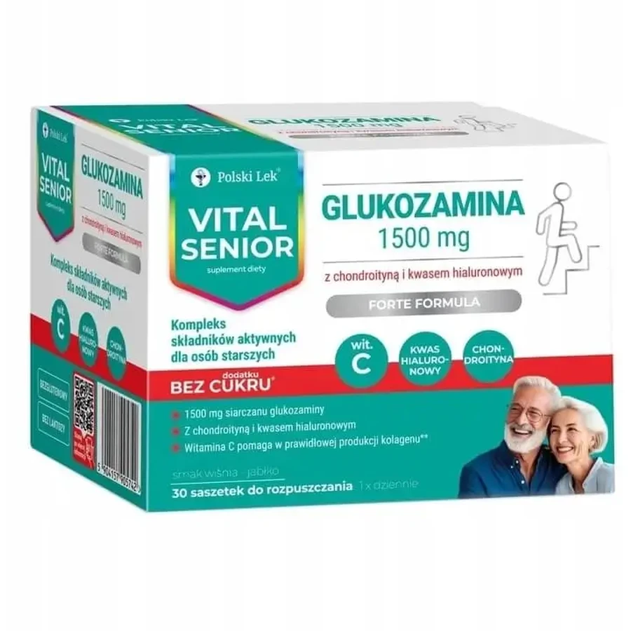 Vital Senior Glucosamine 1500 мг вишня яблуко смак 30 ...: ціни та характеристики
