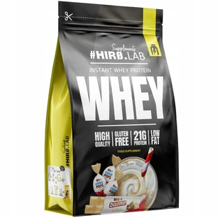 HIRO.LAB Instant Whey Protein Протеїнова добавка швидкого приготування зі смаком сироваткового протеїну ...