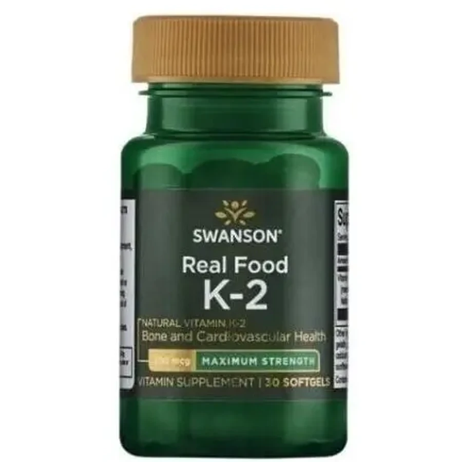 Swanson Витамин K2 200 мкг 30 капсул: цены и характеристики