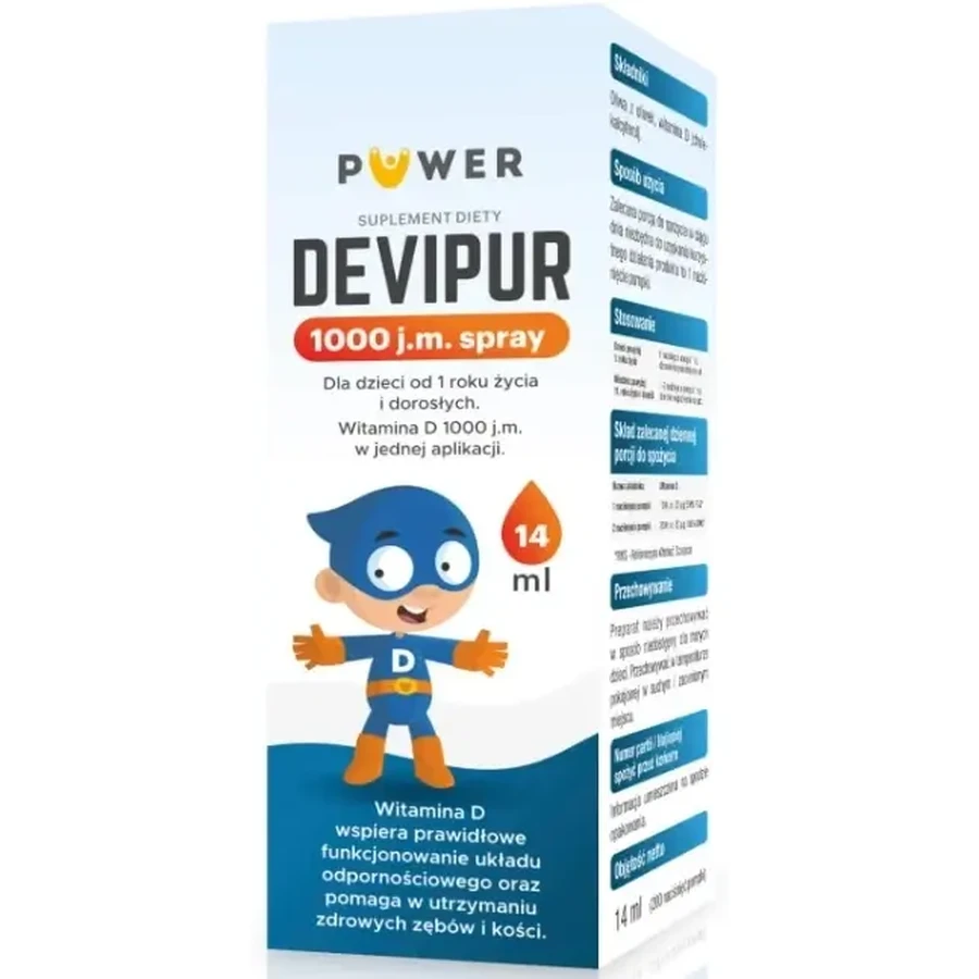 Краплі Devipur Vitamin D 14 мл: ціни та характеристики