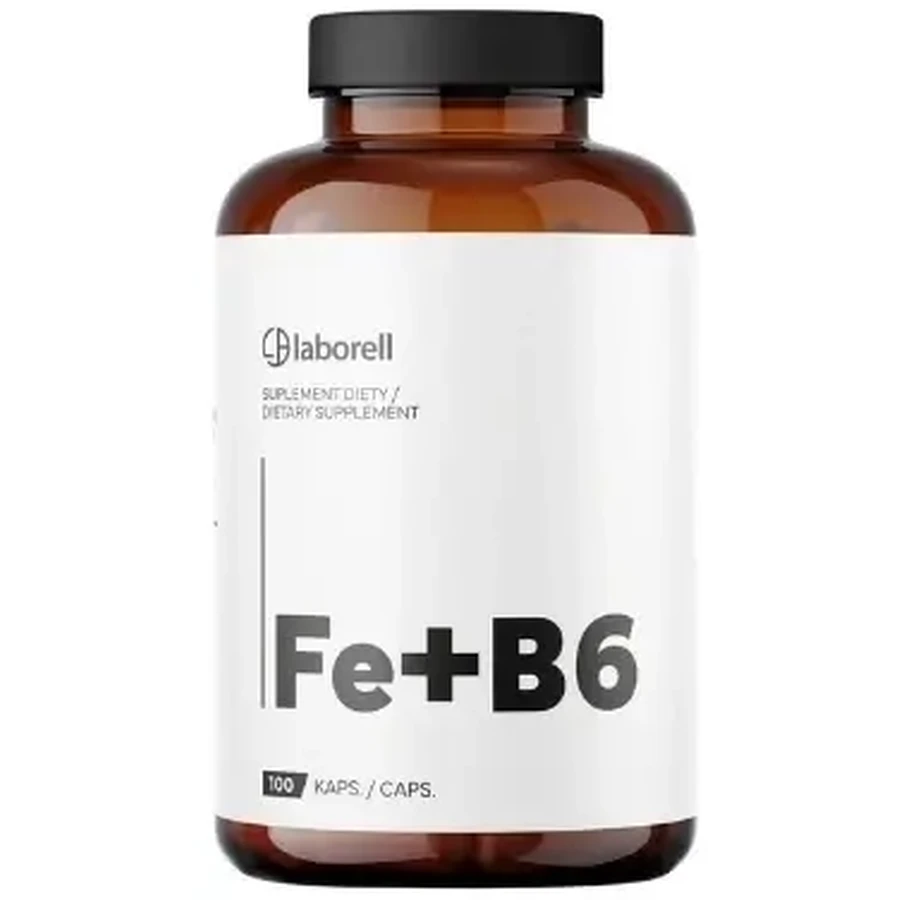 Лаборелл Fe+B6 железо 100 капсул: цены и характеристики
