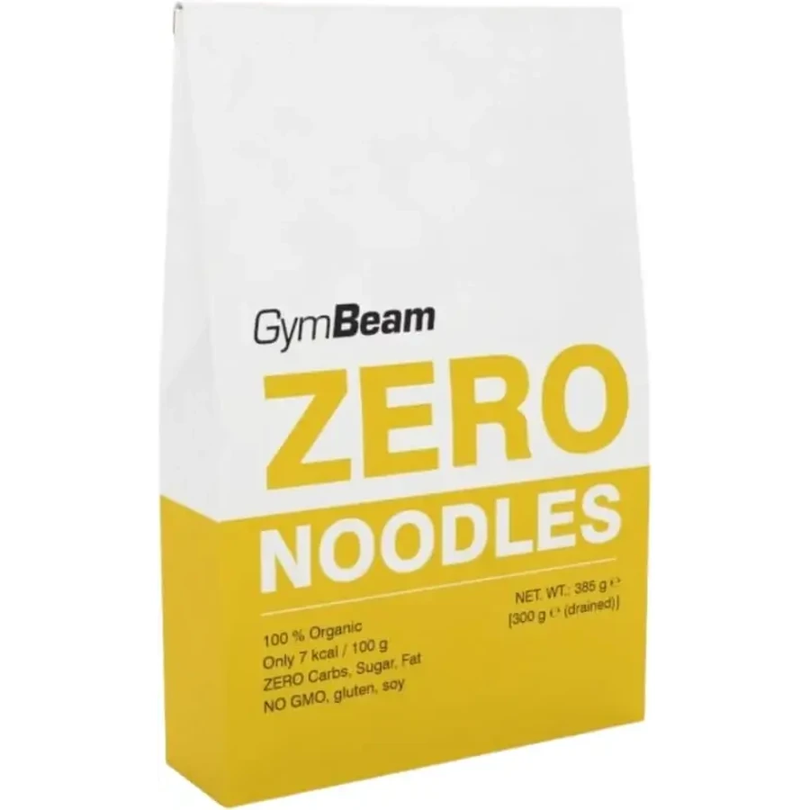 Лапша GymBeam BIO Zero 385 г: цены и характеристики