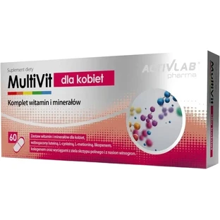 Activlab Multivit для женщин 60 капсул
