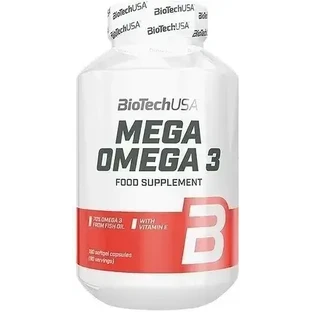 BioTech USA Mega Omega 3 180 капсул