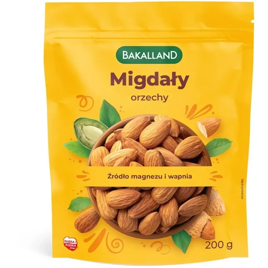 Мигдаль лущений Bakalland 200 г: ціни та характеристики