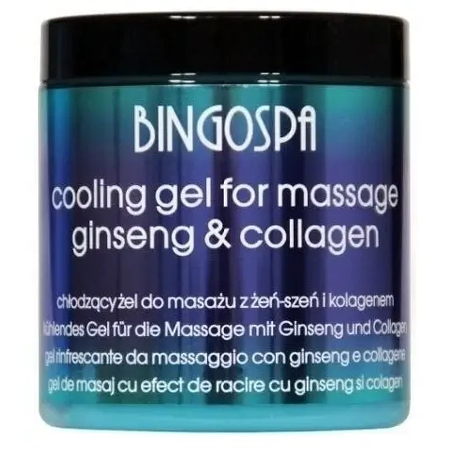 BINGOSPA Охолоджуючий масажний гель з женьшенем і колагеном 250 г: ціни та характеристики