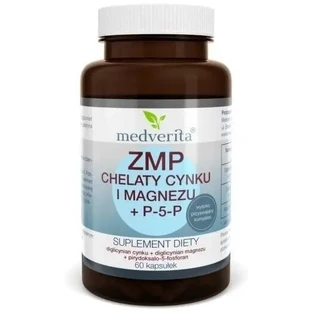 Medverita ZMP хелати цинку та магнію + P-5-P 60 капсул