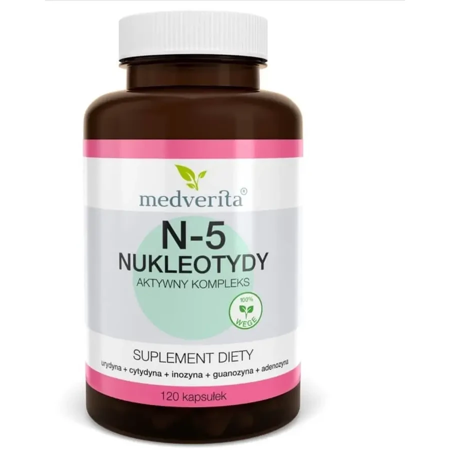 Medverita N-5 Nucleotides 120 капсул: ціни та характеристики