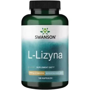 Swanson L-Lysine 500 мг 100 капсул