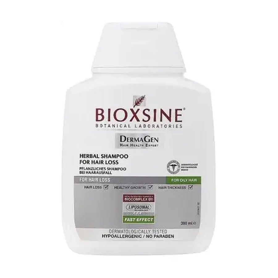 Шампунь Bioxsine против выпадения для жирных волос, 300 мл: цены и характеристики