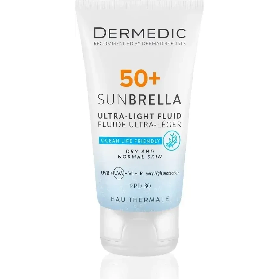 Dermedic Sunbrella Ультралегкий захисний крем SPF 50+ для ...: ціни та характеристики