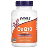 NOW FOODS Коэнзим Q10+Боярышник 180 капсул