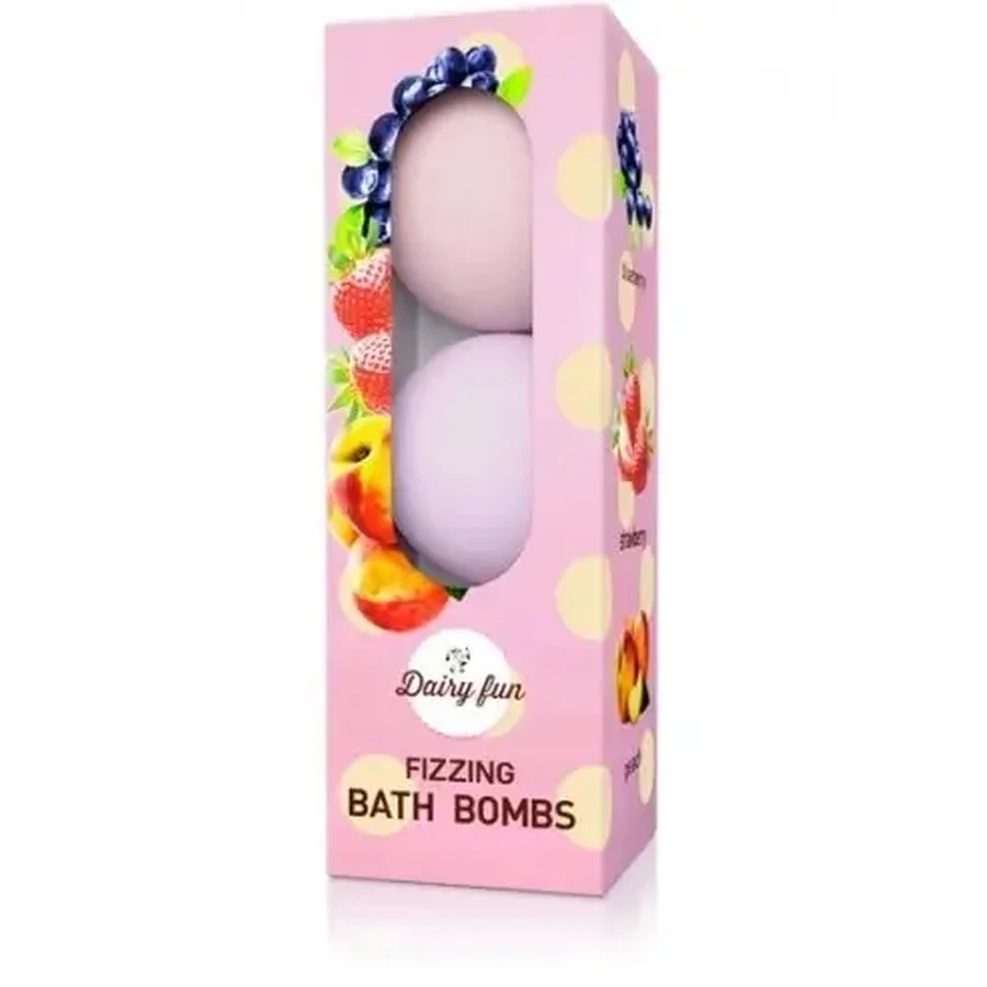 Кульки для ванни DELIA Dairy Fun полуниця, чорниця, ...: ціни та характеристики