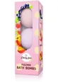 Кульки для ванни DELIA Dairy Fun полуниця, чорниця, ...