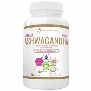 Progress Labs Ashwagandha Extract 600 mg 90 капсул