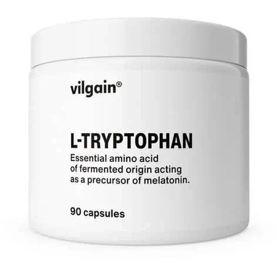 Vilgain L-триптофан 90 капсул: ціни та характеристики