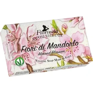 FLORINDA Натуральное мыло с цветком миндаля 200 г