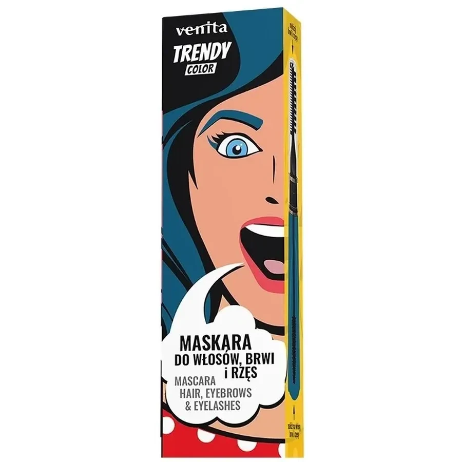 Туш для вій, брів та волосся Venita Trendy Color 3 в 1 без ...: ціни та характеристики