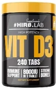 HIRO.LAB Витамин D3 8000IU 240 таблеток
