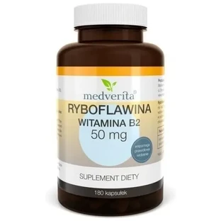 Medverita Рибофлавин Витамин B2 50 мг 180 капсул