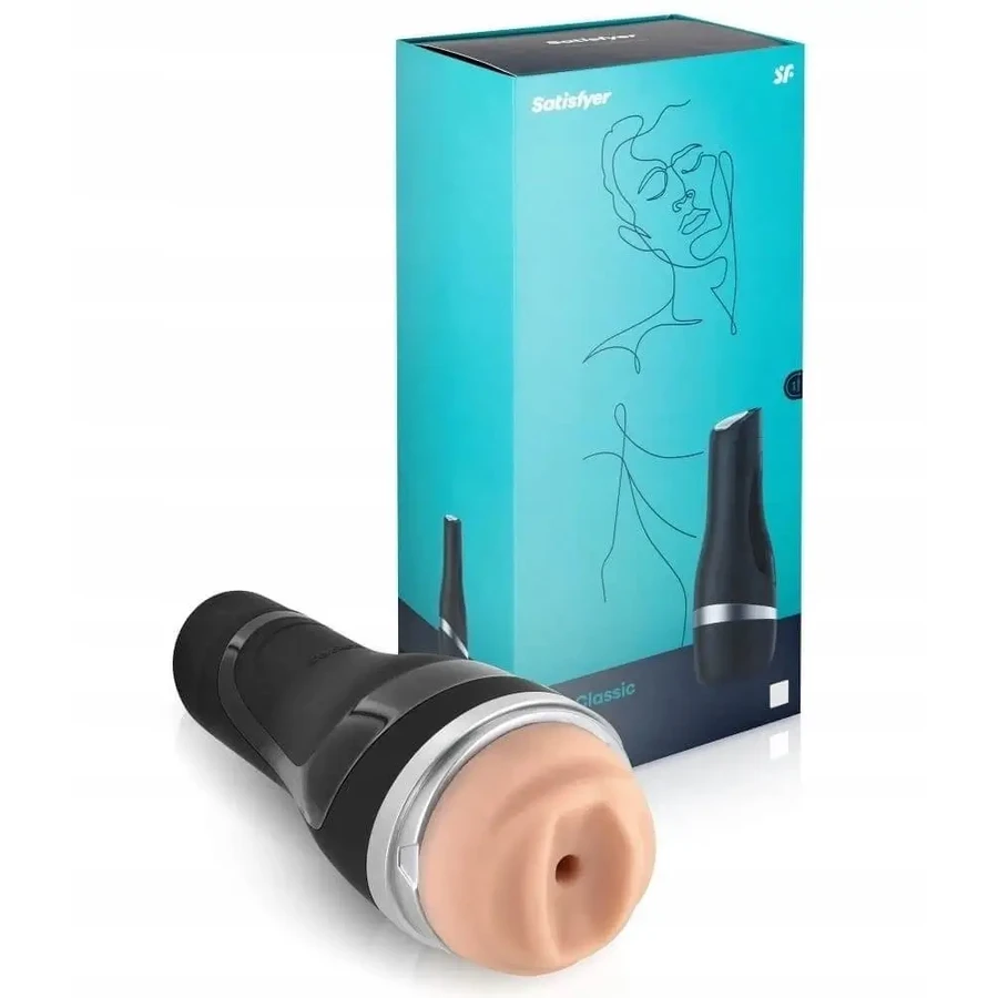 Мастурбатор Satisfyer MEN CLASSIC черный 1 шт.: цены и характеристики