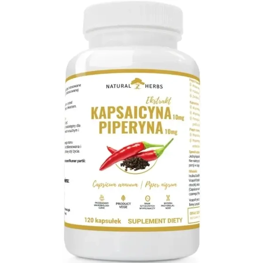 Альтофарма Капсаїцин + Піперин + Пребіотик 120 капсул: ціни та характеристики