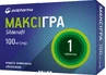 Максигра 100 мг таблетки, покрытые пленочной оболочкой, №1