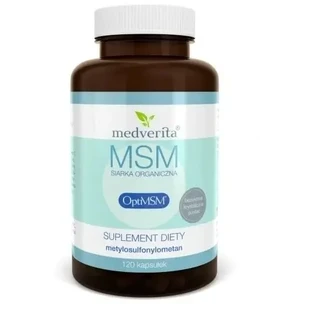 Medverita MSM органическая сера 500 мг 120 капсул