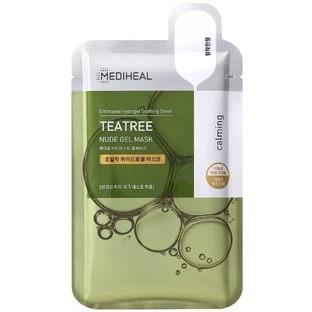 MEDIHEAL Teatree Nude Gel Mask Успокаивающая гидрогелевая маска в ...