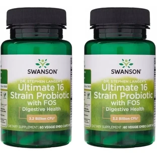 SWANSON Ultimate 16 Strain Probiotic 60 капсул Мультипак х ...