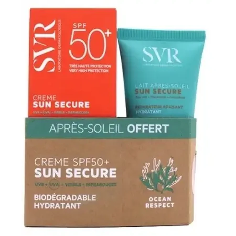 Набор дермокосметики SVR Sun Secure, крем SPF50+, 50 мл + ...: цены и характеристики